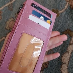 Flat Pink Wallet by Sipsey Wilder